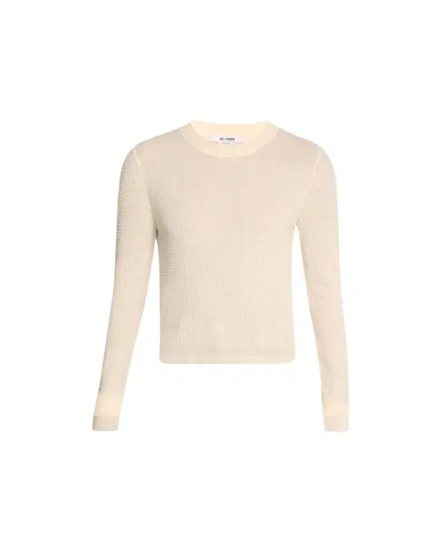 Slim-Fit Waffle Knit Top
