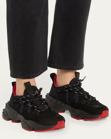 Christian Louboutin Trailrun Donna Red Sole Runner Sneakers | Thumbnail 2