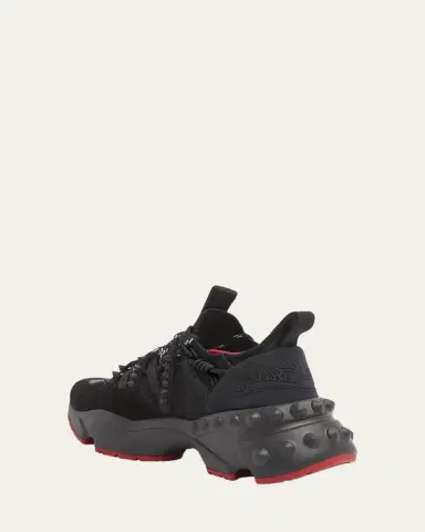 Christian Louboutin Trailrun Donna Red Sole Runner Sneakers | Thumbnail 4