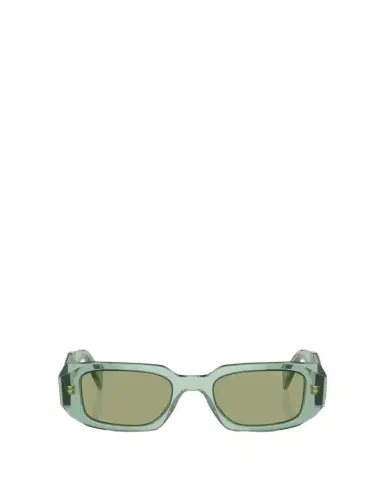 Prada Mirrored Rectangle Acetate Logo Sunglasses | Thumbnail 1