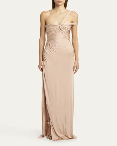 TOM FORD One-Shoulder Ruched Gown | Thumbnail 2