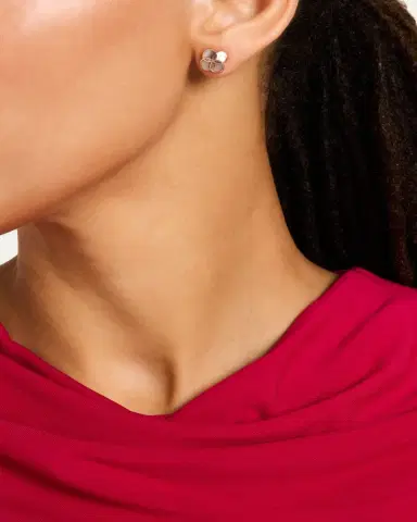 Jan Leslie Petal Gemstone Stud Earrings | Thumbnail 2