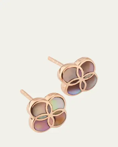 Jan Leslie Petal Gemstone Stud Earrings | Thumbnail 3