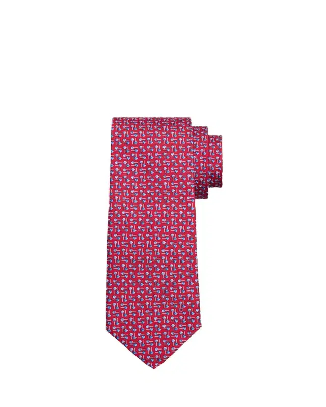 Men's Micro-Lollipop Print Tie