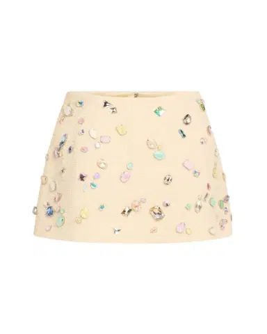 Marc Jacobs Runway Swarovski Mini Wool Bell Skirt | Thumbnail 1 Marc Jacobs Runway Swarovski Mini Wool Bell Skirt | Thumbnail 1