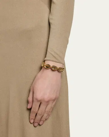 TOHUM Design Large Puka Shell Bracelet | Thumbnail 2