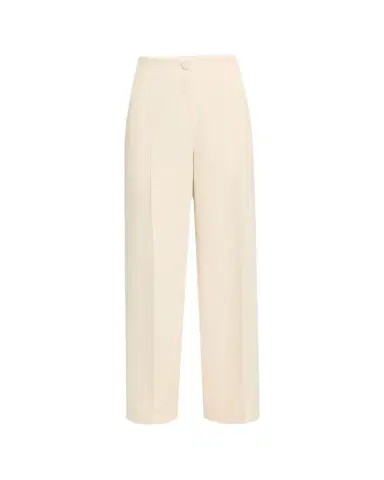 Brioni Camilla Wide Leg Silk Wool Trousers | Thumbnail 1