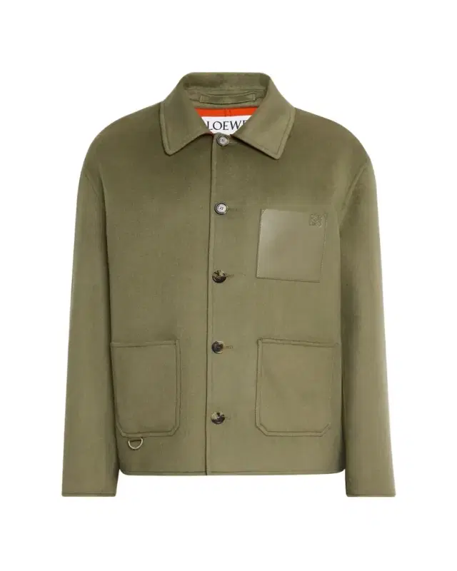 Men's Wool-Cashmere Shirt Jacket