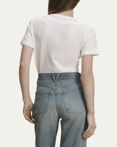 Veronica Beard Damian Layered Short-Sleeve Knit Top | Thumbnail 3