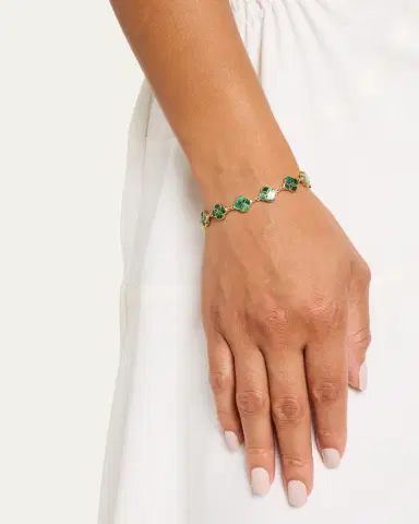 Jan Leslie All Over Petal Gemstone Bracelet | Thumbnail 2