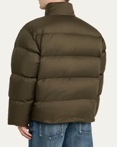 Saint Laurent Men's Water-Repellent Down Puffer Jacket | Thumbnail 3 Saint Laurent Men's Water-Repellent Down Puffer Jacket | Thumbnail 3