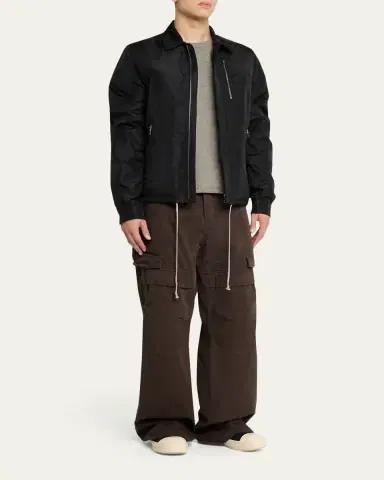 DRKSHDW RICK OWENS Men's Stefan Relaxed-Fit Cotton Cargo Pants | Thumbnail 2 DRKSHDW RICK OWENS Men's Stefan Relaxed-Fit Cotton Cargo Pants | Thumbnail 2