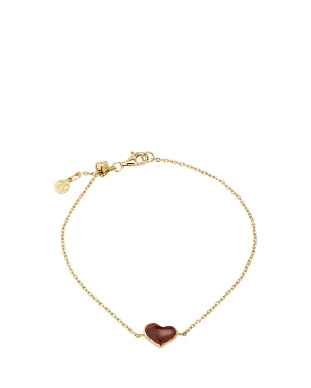 Jan Leslie Gemstone Heart Bracelet