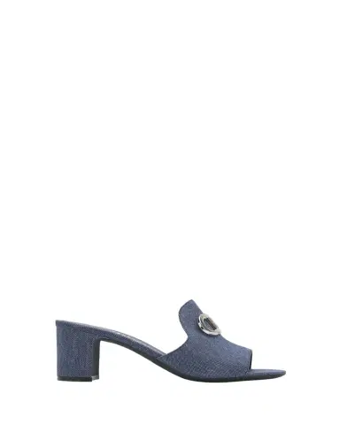 Ferragamo 55mm Rexy Denim Mule Sandals | Thumbnail 1 Ferragamo 55mm Rexy Denim Mule Sandals | Thumbnail 1