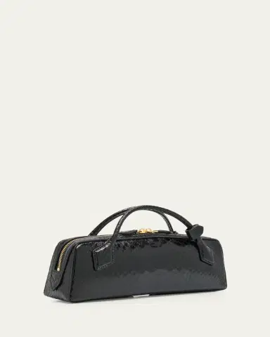 Alaïa Le Teckel Snakeskin Top-Handle Bag | Thumbnail 3 Alaïa Le Teckel Snakeskin Top-Handle Bag | Thumbnail 3