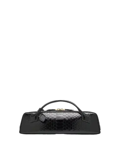 Alaïa Le Teckel Snakeskin Top-Handle Bag | Thumbnail 1 Alaïa Le Teckel Snakeskin Top-Handle Bag | Thumbnail 1