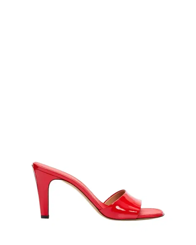 Ferragamo 95mm Tatiana Leather Mules