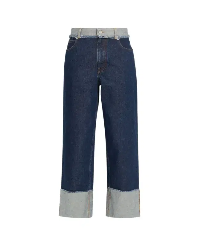 Marni Inside Out Denim Straight-leg Jeans