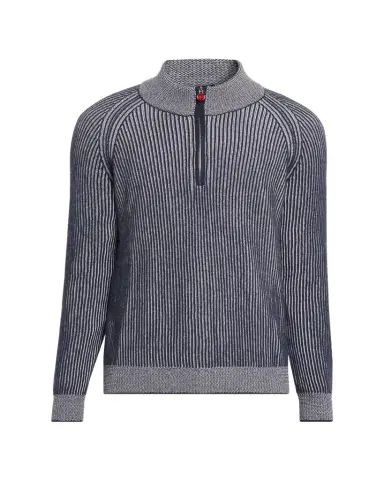 Kiton Men's Cashmere Vanise Half-Zip Sweater | Thumbnail 1 Kiton Men's Cashmere Vanise Half-Zip Sweater | Thumbnail 1