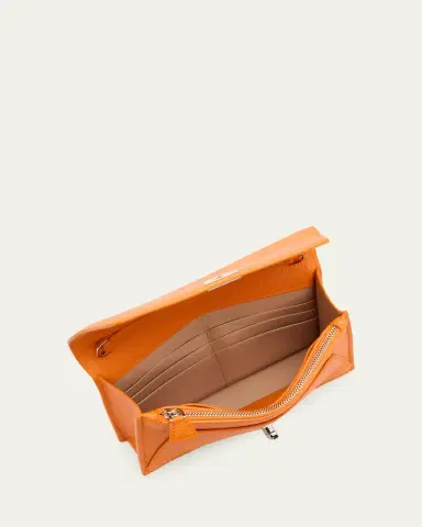 Akris Anouk Clutch Bag w/Chain | Thumbnail 4