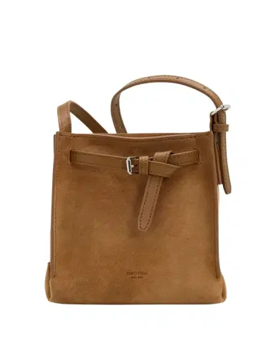 Oroton Margot Mini Suede Bucket Bag | Thumbnail 1