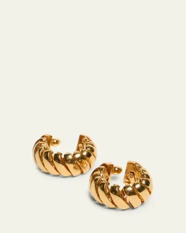 Alaïa Motion Hoop Earrings | Thumbnail 3