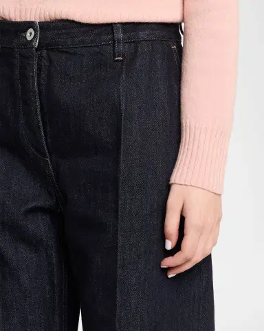 Jil Sander Creased Straight-Leg Denim Trousers | Thumbnail 9 Jil Sander Creased Straight-Leg Denim Trousers | Thumbnail 9