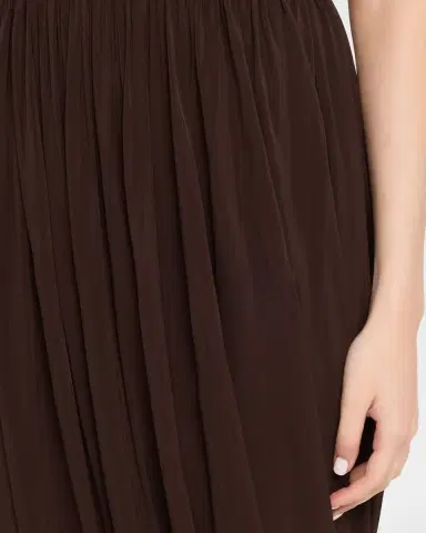 Alaïa Gathered Jersey Midi Dress | Thumbnail 13