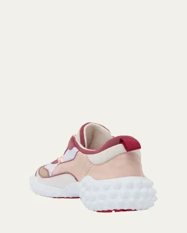 Christian Louboutin Mara Mixed Leather Runner Sneakers | Thumbnail 2 Christian Louboutin Mara Mixed Leather Runner Sneakers | Thumbnail 2