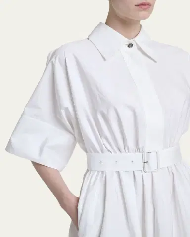 Givenchy Cinched Waist Mini Shirtdress | Thumbnail 5
