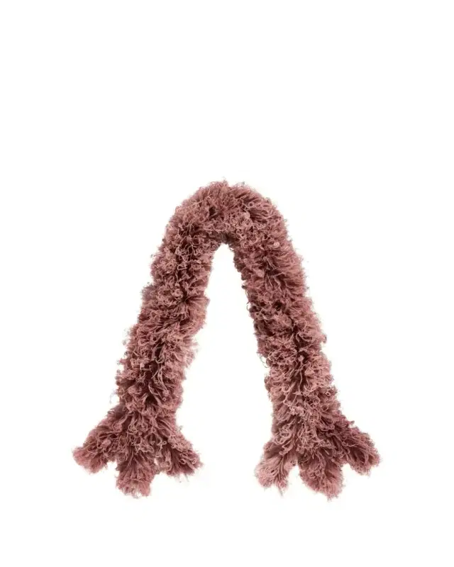 Ostrich & Turkey Feather Scarf