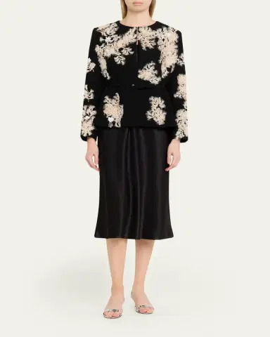 Libertine Whispering Blooms Belted Wrap Jacket | Thumbnail 2 Libertine Whispering Blooms Belted Wrap Jacket | Thumbnail 2