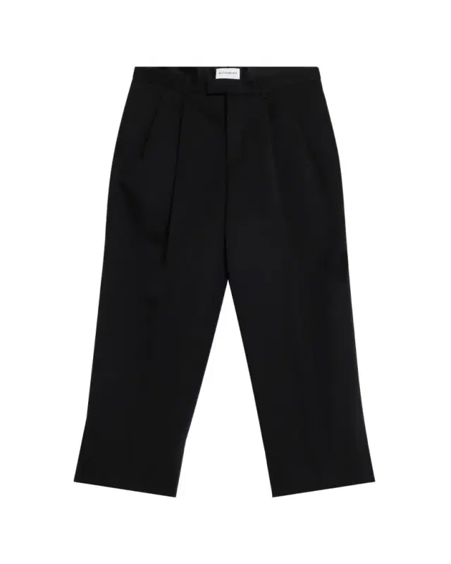 Givenchy Men's Double-Pleat Grain de Poudre Wool Pants