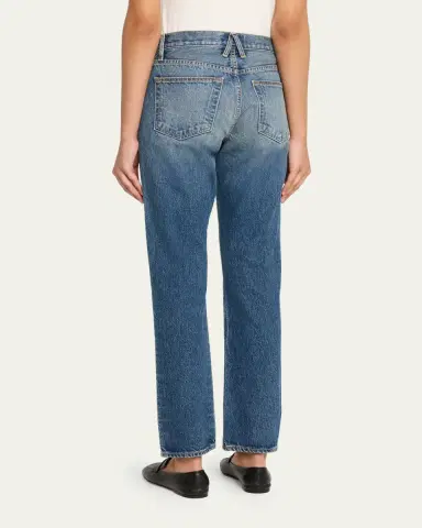 SLVRLAKE Hero Straight-Leg Ankle Jeans | Thumbnail 3