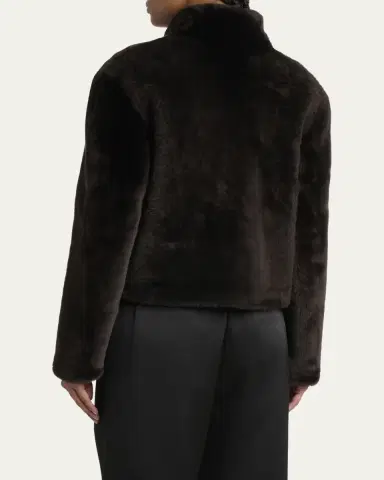 Proenza Schouler White Label Scarlett Shearling Jacket | Thumbnail 3 Proenza Schouler White Label Scarlett Shearling Jacket | Thumbnail 3