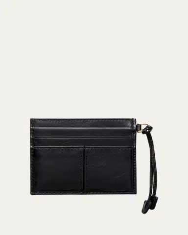 Prada Soft Lux Leather Card Holder | Thumbnail 2 Prada Soft Lux Leather Card Holder | Thumbnail 2