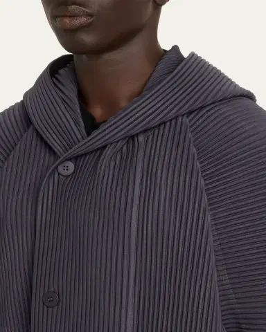 Homme Plissé Issey Miyake Hooded Plisse Coat | Thumbnail 5 Homme Plissé Issey Miyake Hooded Plisse Coat | Thumbnail 5