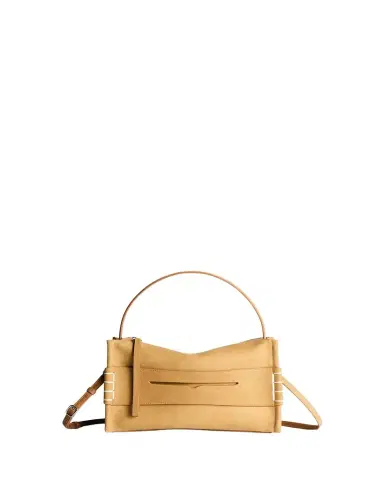 JW Anderson Loafer Suede Penny Keeper Crossbody Bag | Thumbnail 1 JW Anderson Loafer Suede Penny Keeper Crossbody Bag | Thumbnail 1