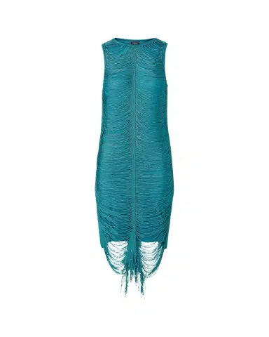 Akris Sleeveless Silk Knit Midi Sheath Dress | Thumbnail 1 Akris Sleeveless Silk Knit Midi Sheath Dress | Thumbnail 1