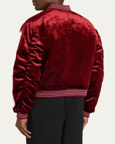 Amiri Bones Satin Bomber Jacket | Thumbnail 3