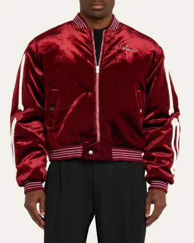 Amiri Bones Satin Bomber Jacket | Thumbnail 4