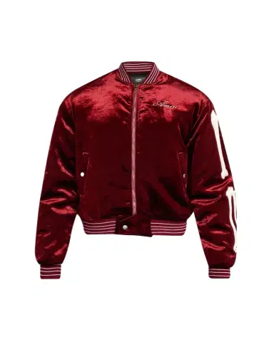 Amiri Bones Satin Bomber Jacket | Thumbnail 1
