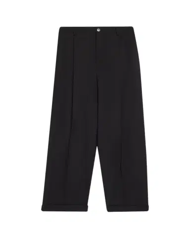 Marni Men's Wool Pleated Wide-Leg Trousers | Thumbnail 1 Marni Men's Wool Pleated Wide-Leg Trousers | Thumbnail 1