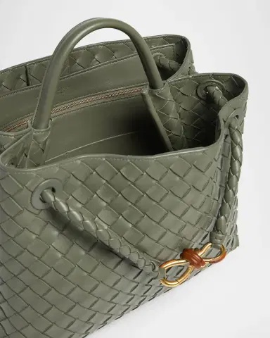 Bottega Veneta Andiamo Medium Nappa Leather Top-Handle Bag | Thumbnail 8