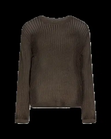 Loulou de Saison Hedora Linen Rib Crewneck Sweater | Thumbnail 2 Loulou de Saison Hedora Linen Rib Crewneck Sweater | Thumbnail 2