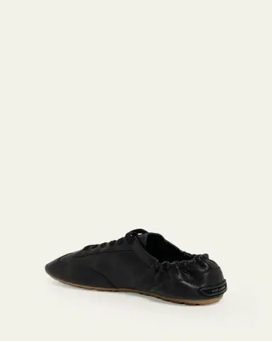 Saint Laurent Men's Lewis Grained Leather Sneakers | Thumbnail 4 Saint Laurent Men's Lewis Grained Leather Sneakers | Thumbnail 4