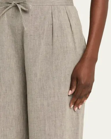 Loulou de Saison Clark Loose Fit Linen-Cotton Pants | Thumbnail 5 Loulou de Saison Clark Loose Fit Linen-Cotton Pants | Thumbnail 5