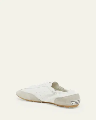 Saint Laurent Men's Lewis Leather & Suede Sneakers | Thumbnail 4 Saint Laurent Men's Lewis Leather & Suede Sneakers | Thumbnail 4