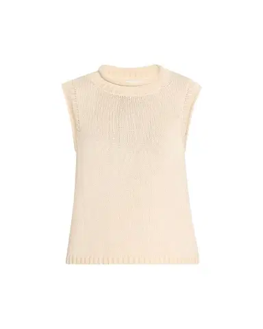 Loulou de Saison Effy Roll-Neck Boxy Sweater Vest | Thumbnail 1 Loulou de Saison Effy Roll-Neck Boxy Sweater Vest | Thumbnail 1