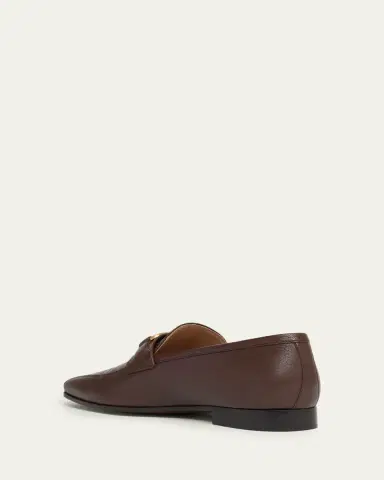 Valentino Garavani Men's Vlogo Signature Leather Loafers | Thumbnail 4 Valentino Garavani Men's Vlogo Signature Leather Loafers | Thumbnail 4